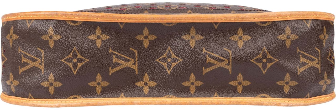 Louis Vuitton Louis Vuitton Limited Perforated Canvas Monogram Musette Crossbody Bag Bruin