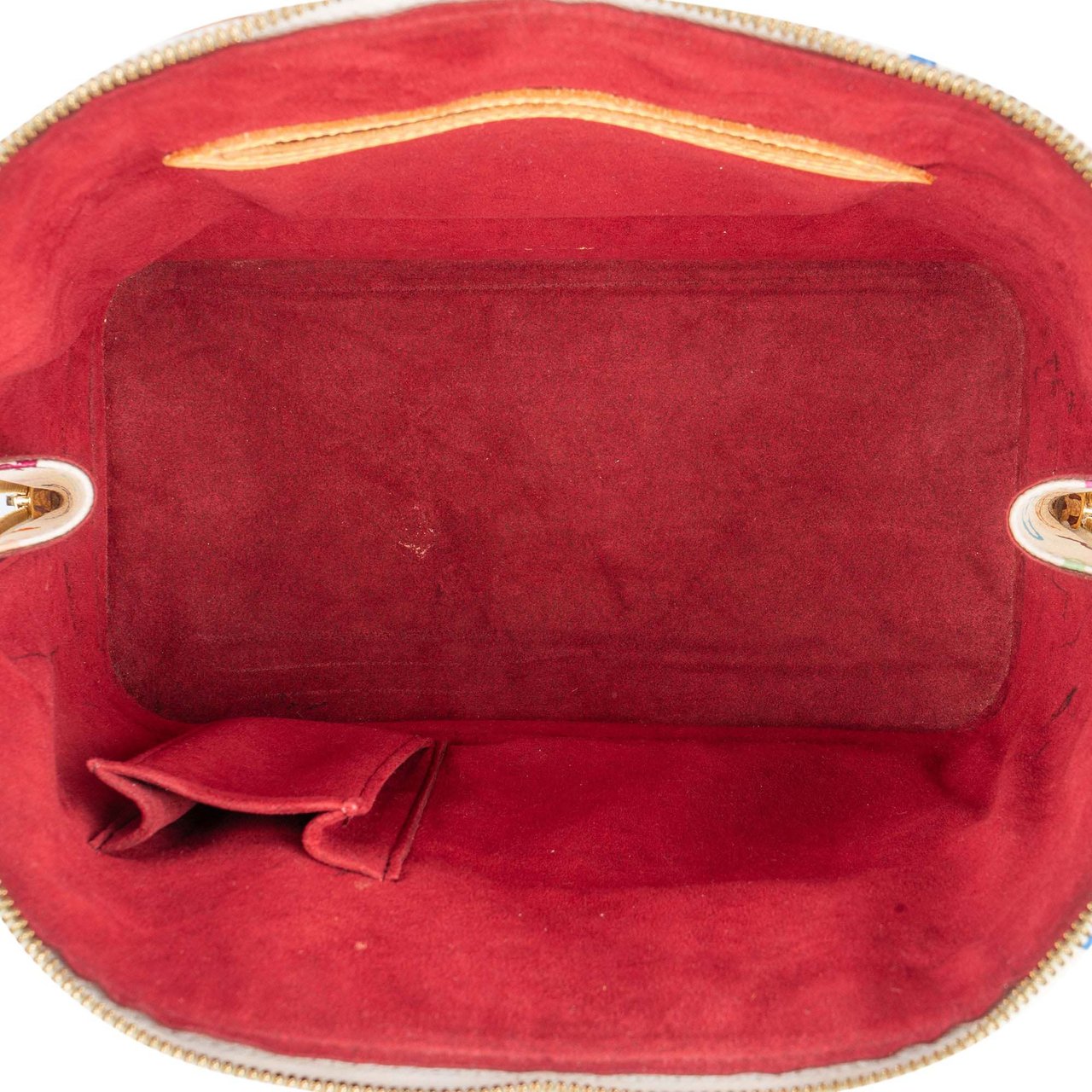 Louis Vuitton Limited Murakami Multicolor Alma PM Handbag Wit