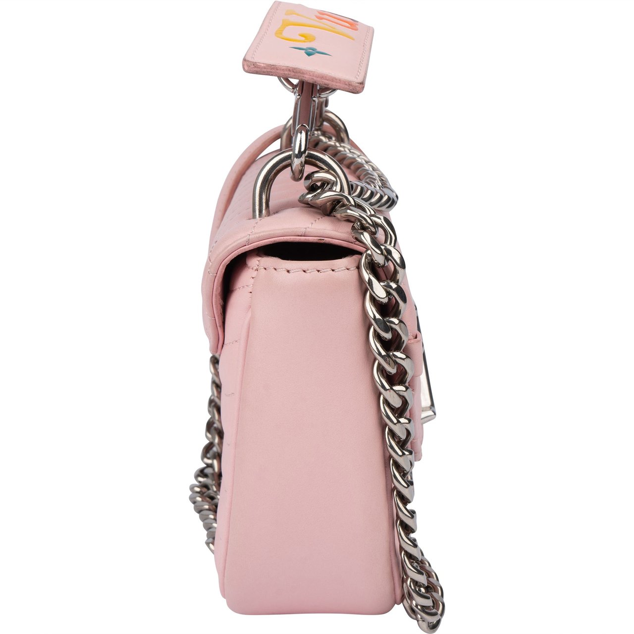 Louis Vuitton Louis Vuitton Pink Leather New Wave Crossbody Bag Rood