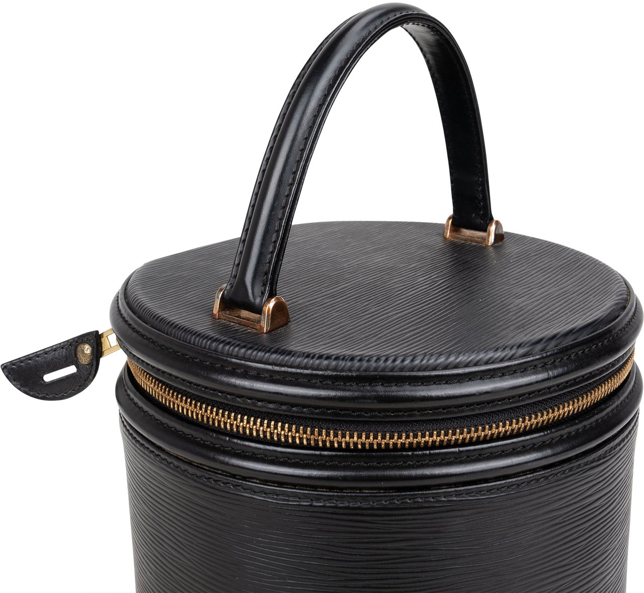 Louis Vuitton Louis Vuitton Noir Epi Leather Cannes Vanity Handbag Zwart