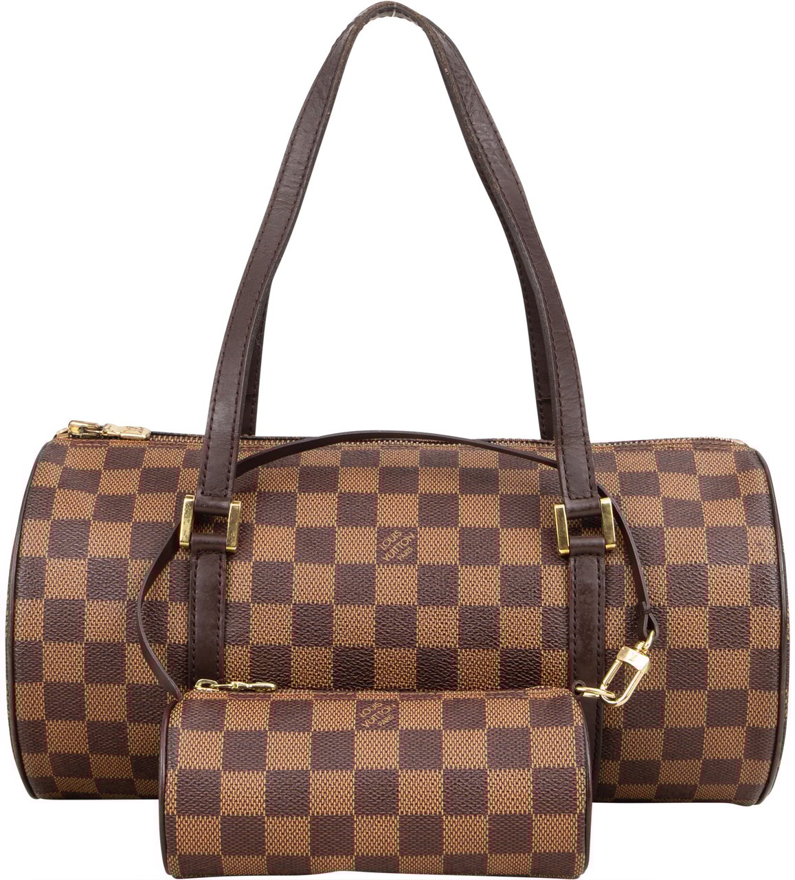 Louis Vuitton Louis Vuitton Damier Ebene Monogram Papillon Set Handbag Bruin