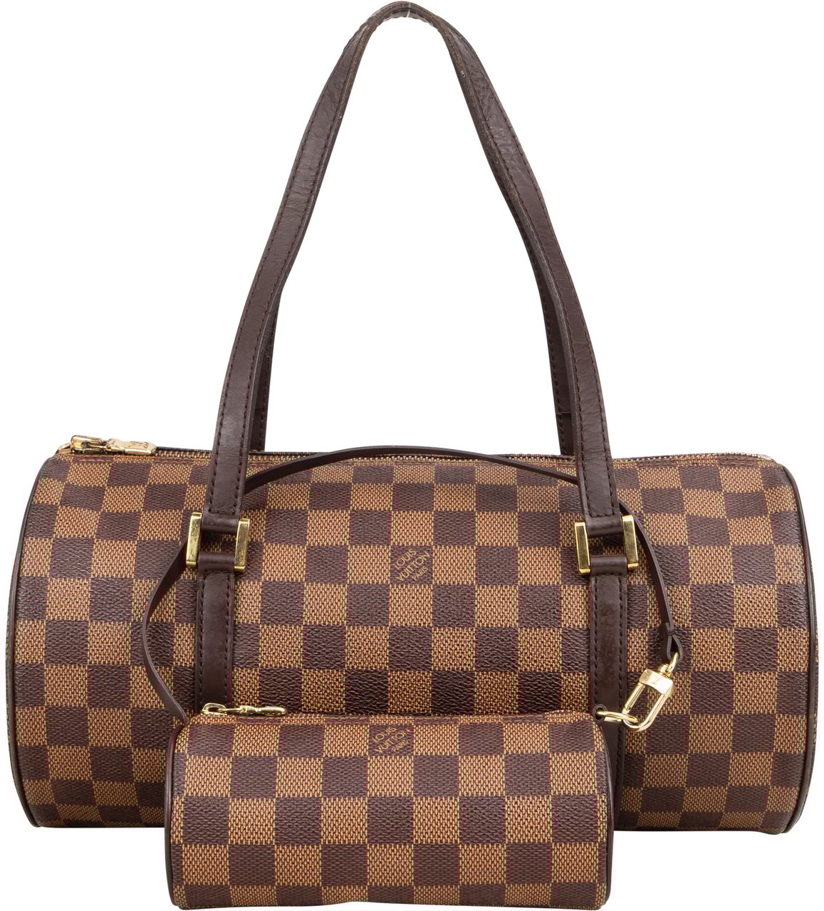 Louis Vuitton Louis Vuitton Damier Ebene Monogram Papillon Set Handbag Bruin