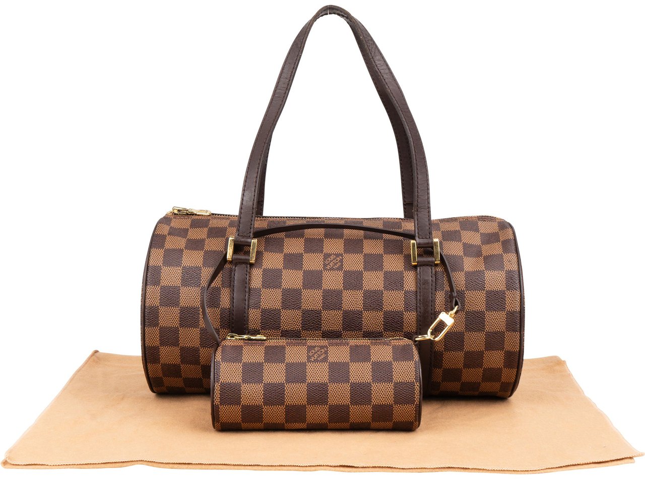 Louis Vuitton Louis Vuitton Damier Ebene Monogram Papillon Set Handbag Bruin