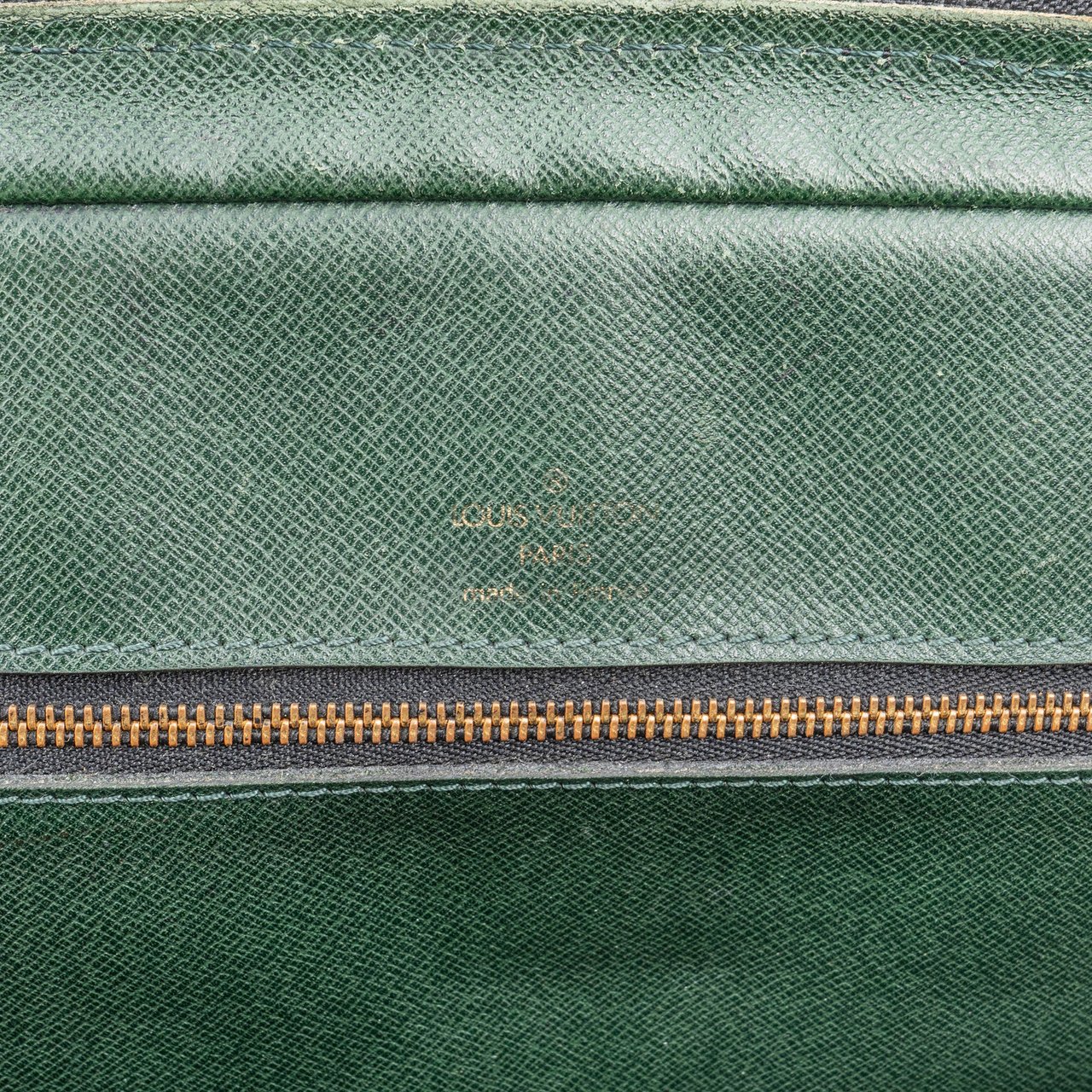 Louis Vuitton Louis Vuitton Noir Epi Leather Porte Documents Business Handbag Zwart