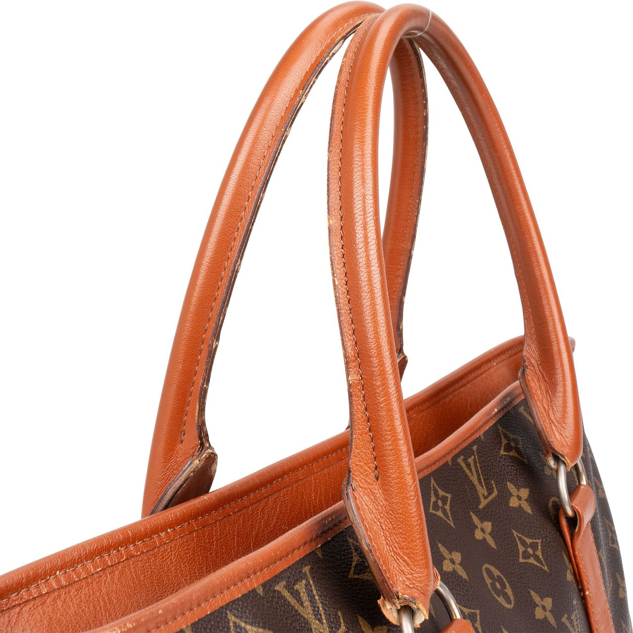 Louis Vuitton Louis Vuitton Canvas Monogram Sac Weekend Handbag Bruin
