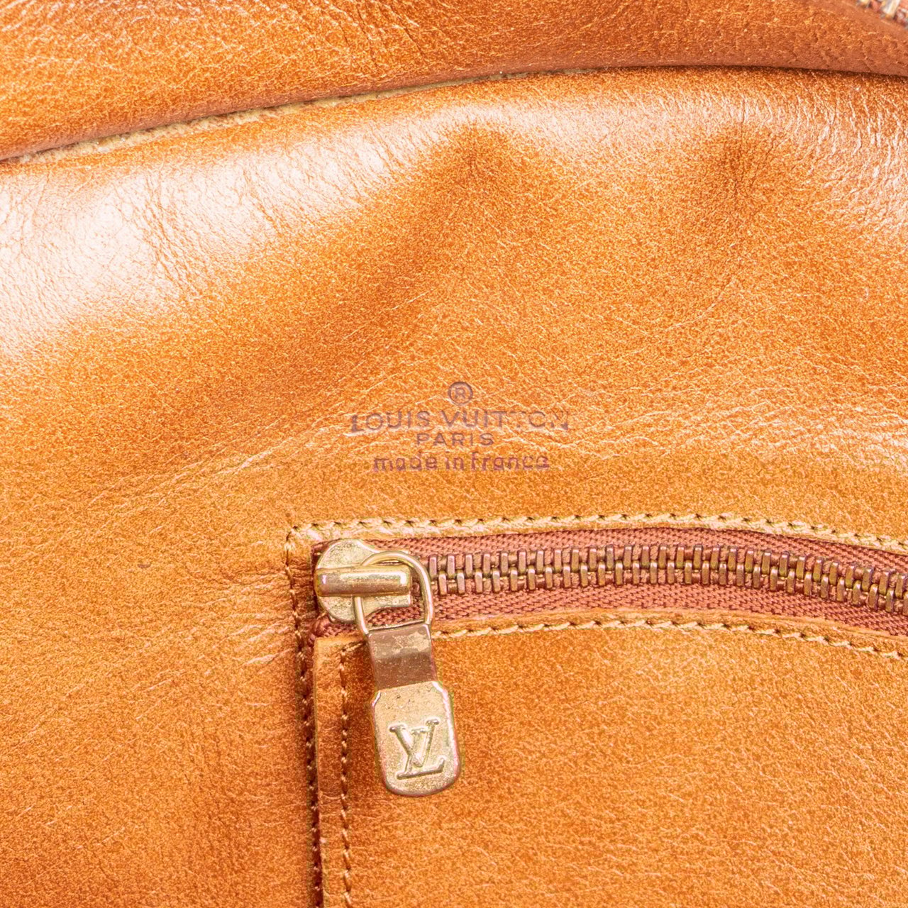 Louis Vuitton Louis Vuitton Canvas Monogram Sac Weekend Handbag Bruin