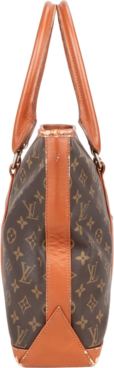Louis Vuitton Louis Vuitton Canvas Monogram Sac Weekend Handbag Bruin