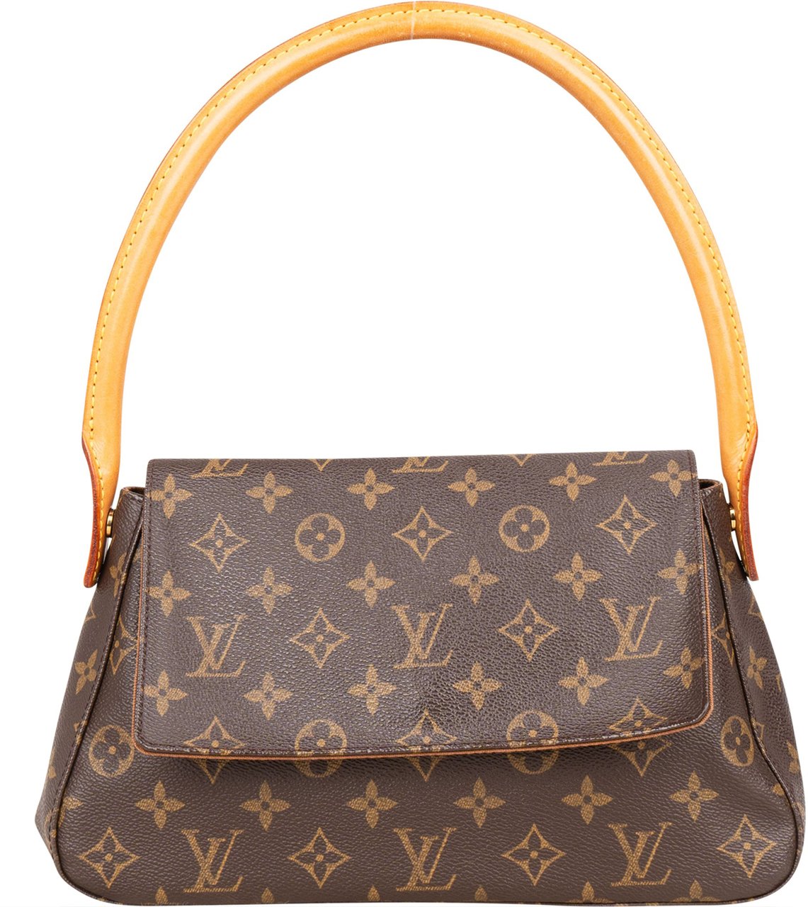 Louis Vuitton Louis Vuitton Canvas Monogram Looping PM Handbag Bruin