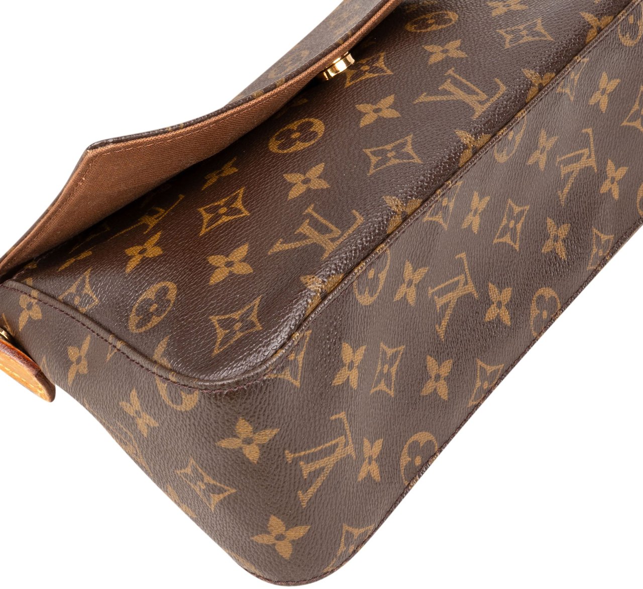 Louis Vuitton Louis Vuitton Canvas Monogram Looping PM Handbag Bruin