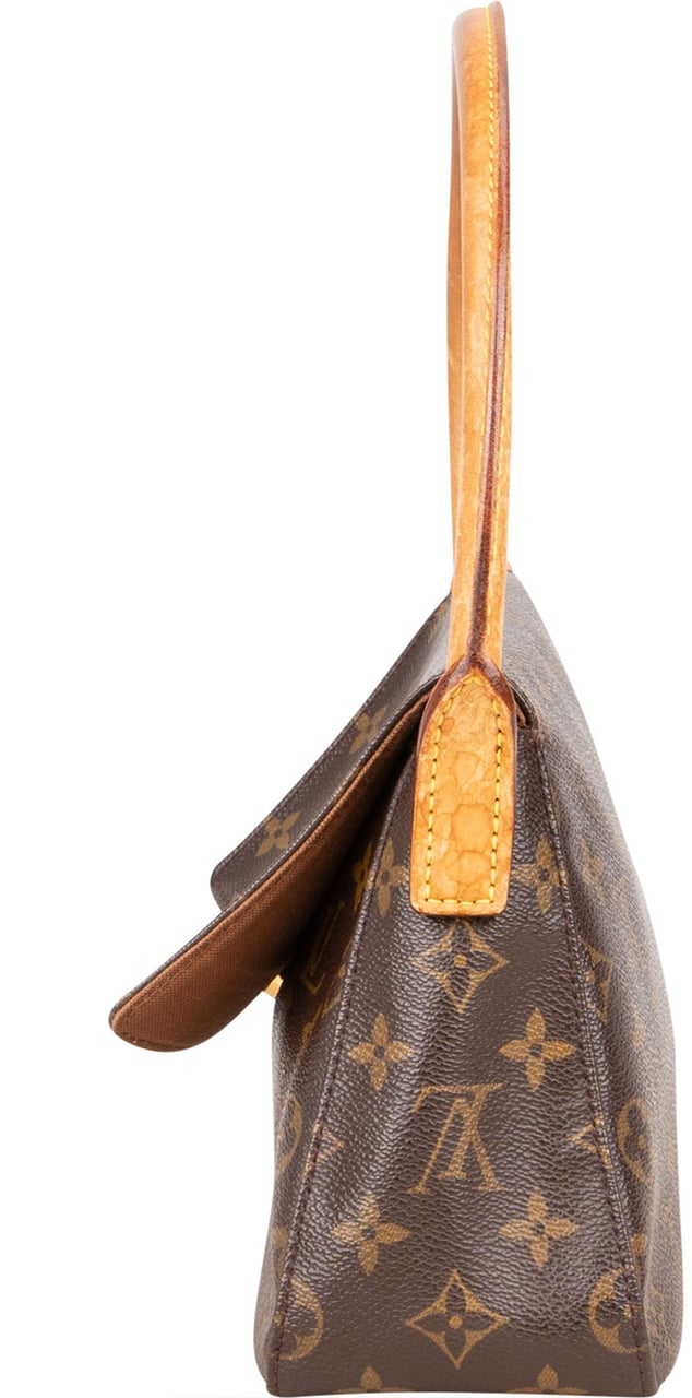 Louis Vuitton Louis Vuitton Canvas Monogram Looping PM Handbag Bruin