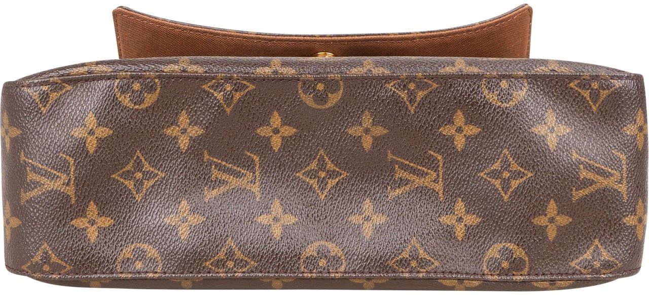 Louis Vuitton Louis Vuitton Canvas Monogram Looping PM Handbag Bruin