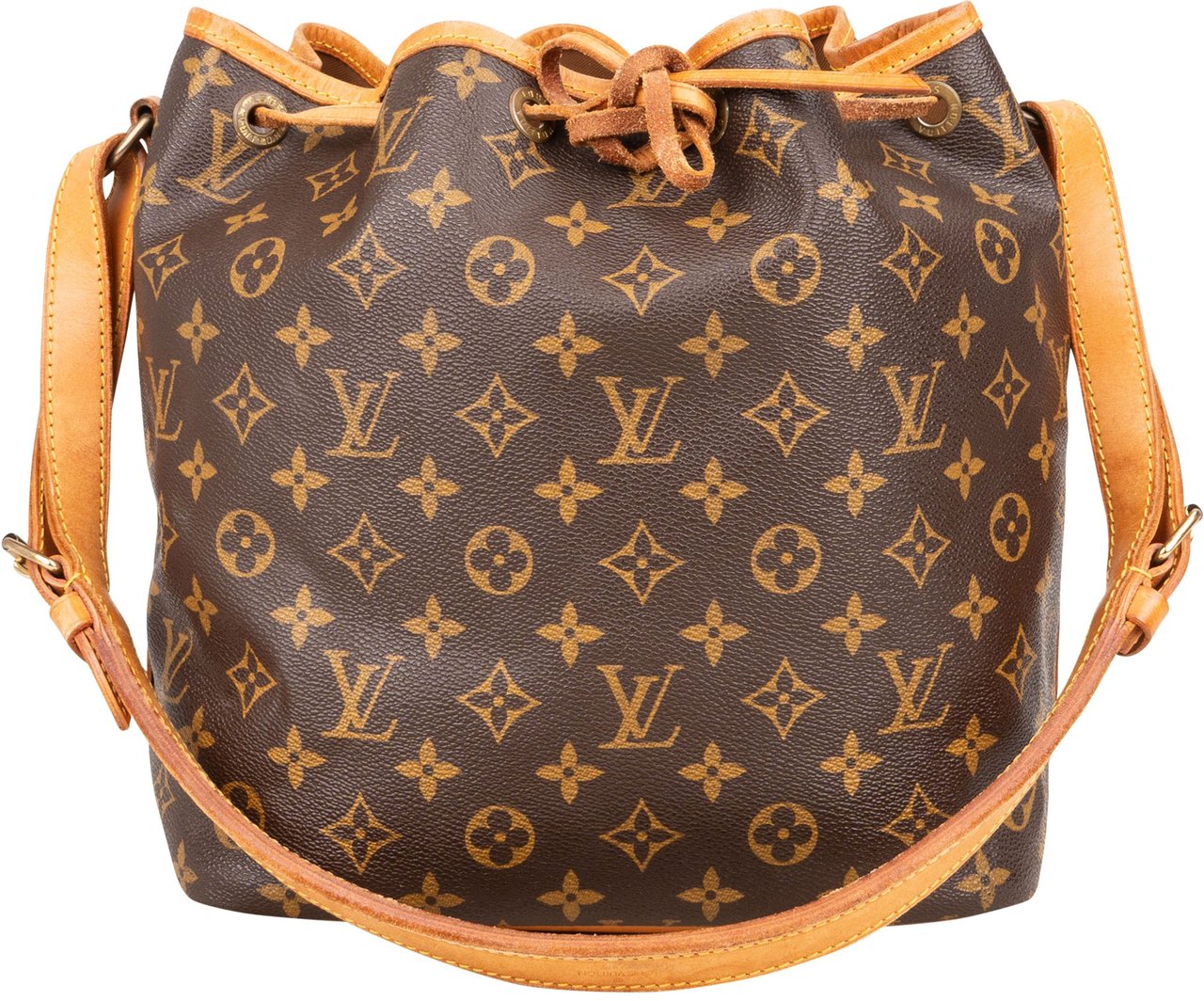 Louis Vuitton Louis Vuitton Canvas Monogram Sac Noe Petit Shoulder Bag Bruin