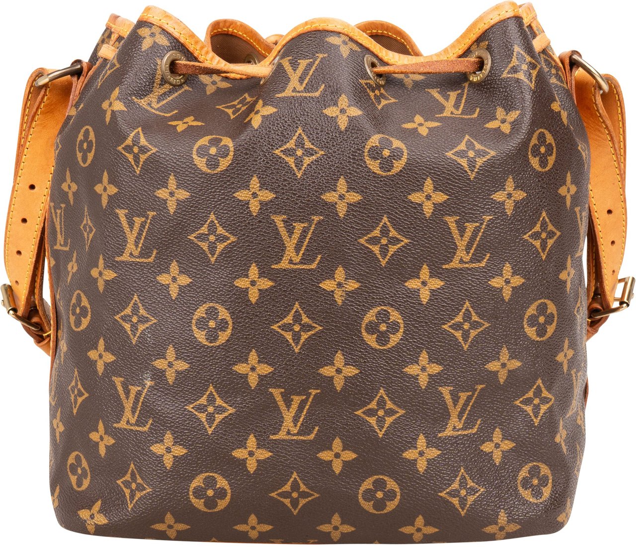 Louis Vuitton Louis Vuitton Canvas Monogram Sac Noe Petit Shoulder Bag Bruin