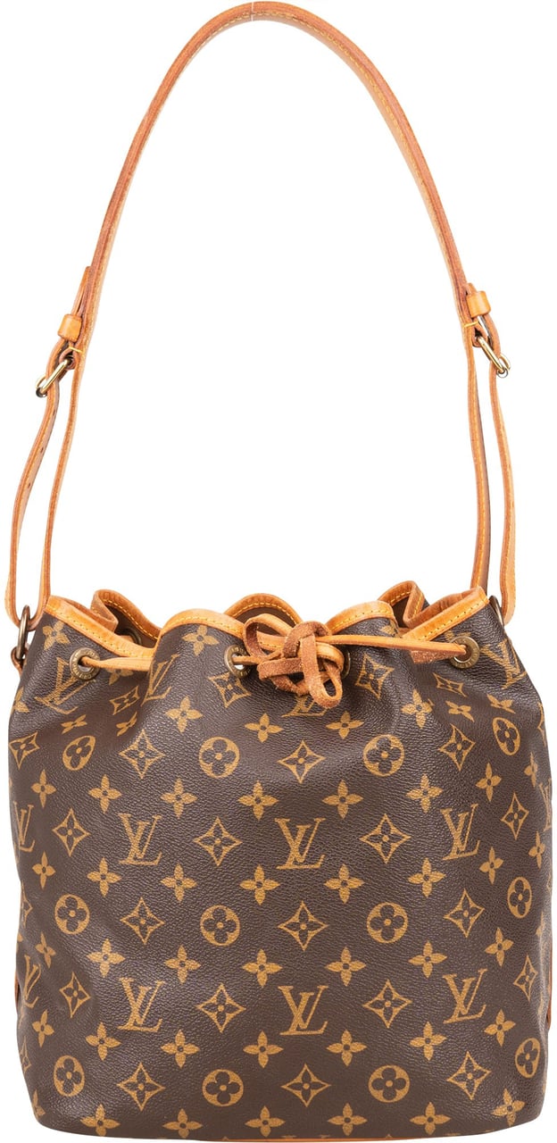 Louis Vuitton Louis Vuitton Canvas Monogram Sac Noe Petit Shoulder Bag Bruin