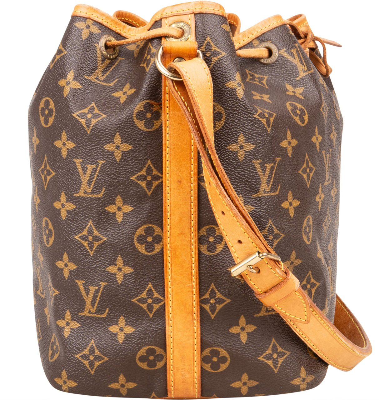 Louis Vuitton Louis Vuitton Canvas Monogram Sac Noe Petit Shoulder Bag Bruin