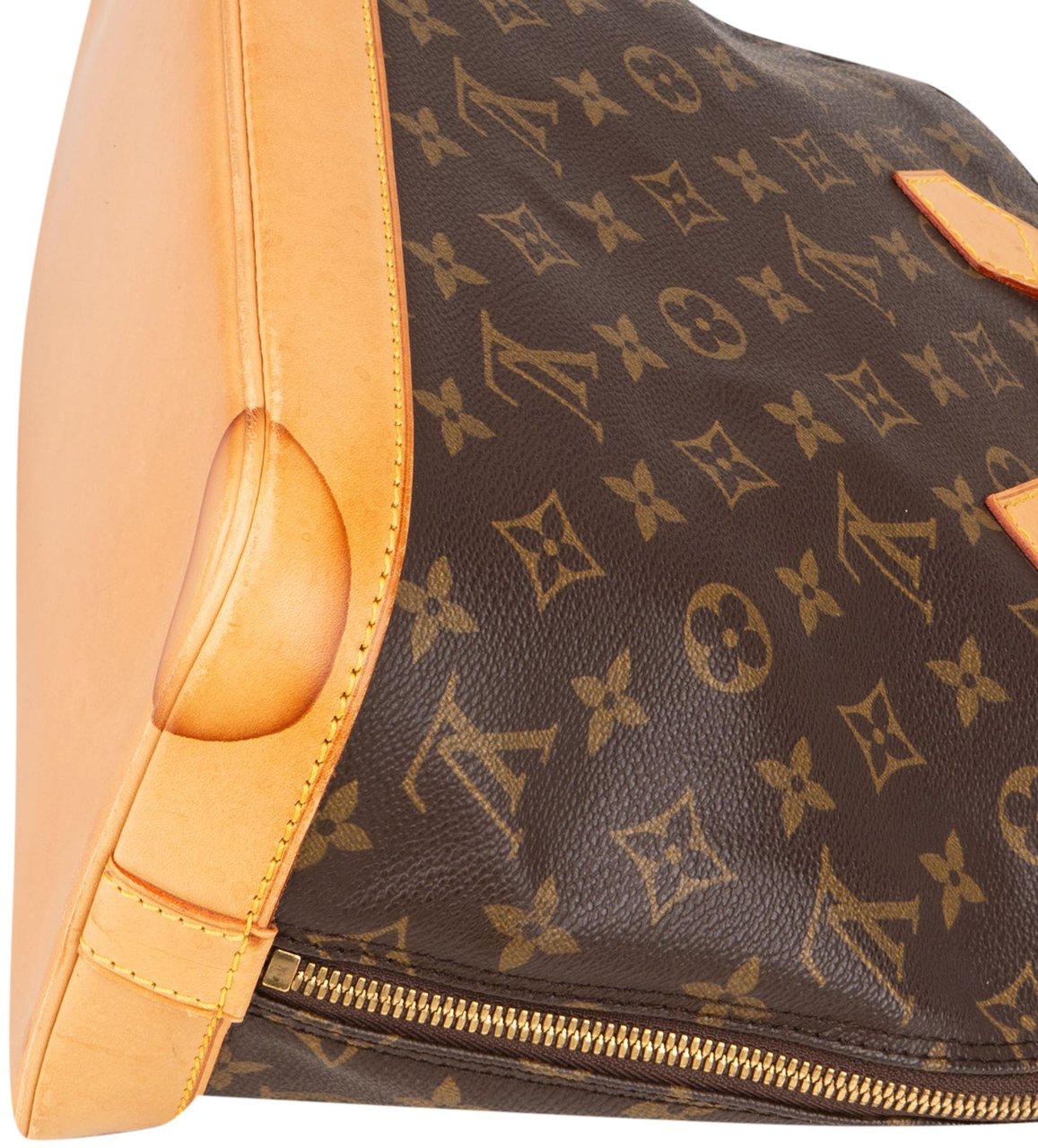 Louis Vuitton Louis Vuitton Canvas Monogram Alma PM Handbag Bruin