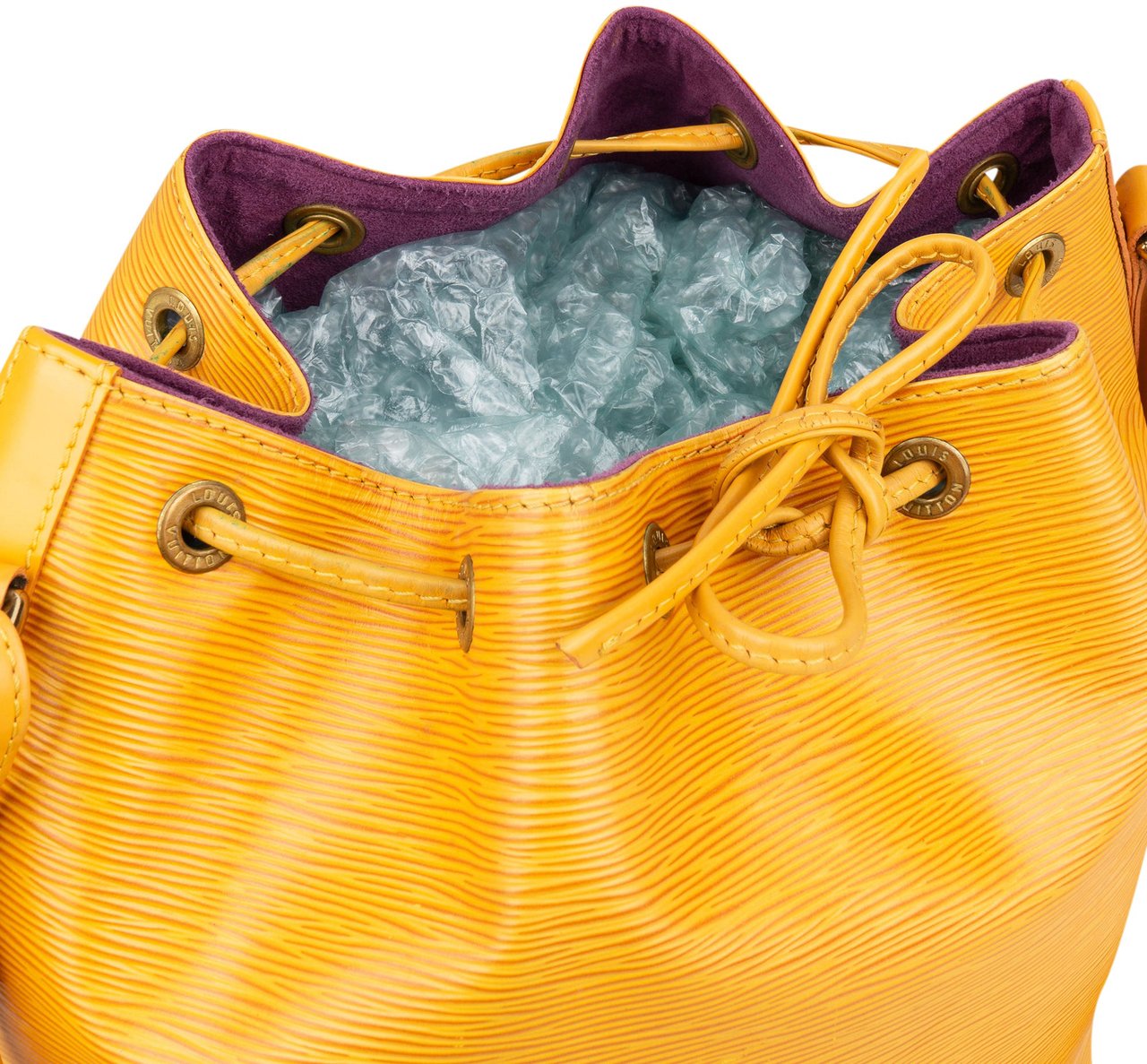 Louis Vuitton Louis Vuitton Yellow Epi Leather Sac Noe Petit Shoulder Bag Geel