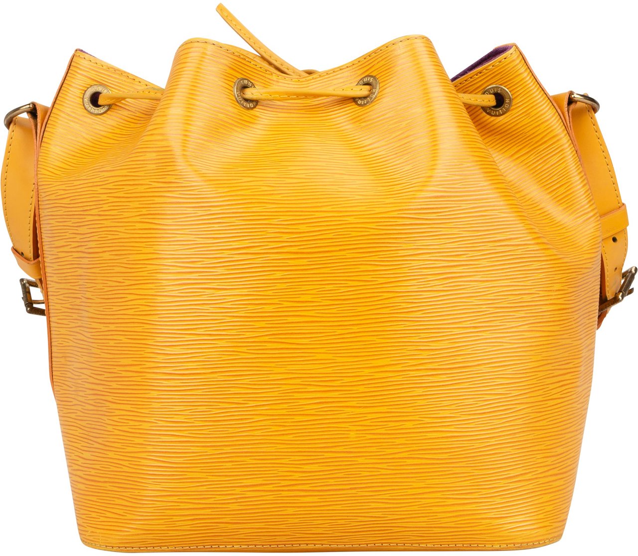 Louis Vuitton Louis Vuitton Yellow Epi Leather Sac Noe Petit Shoulder Bag Geel