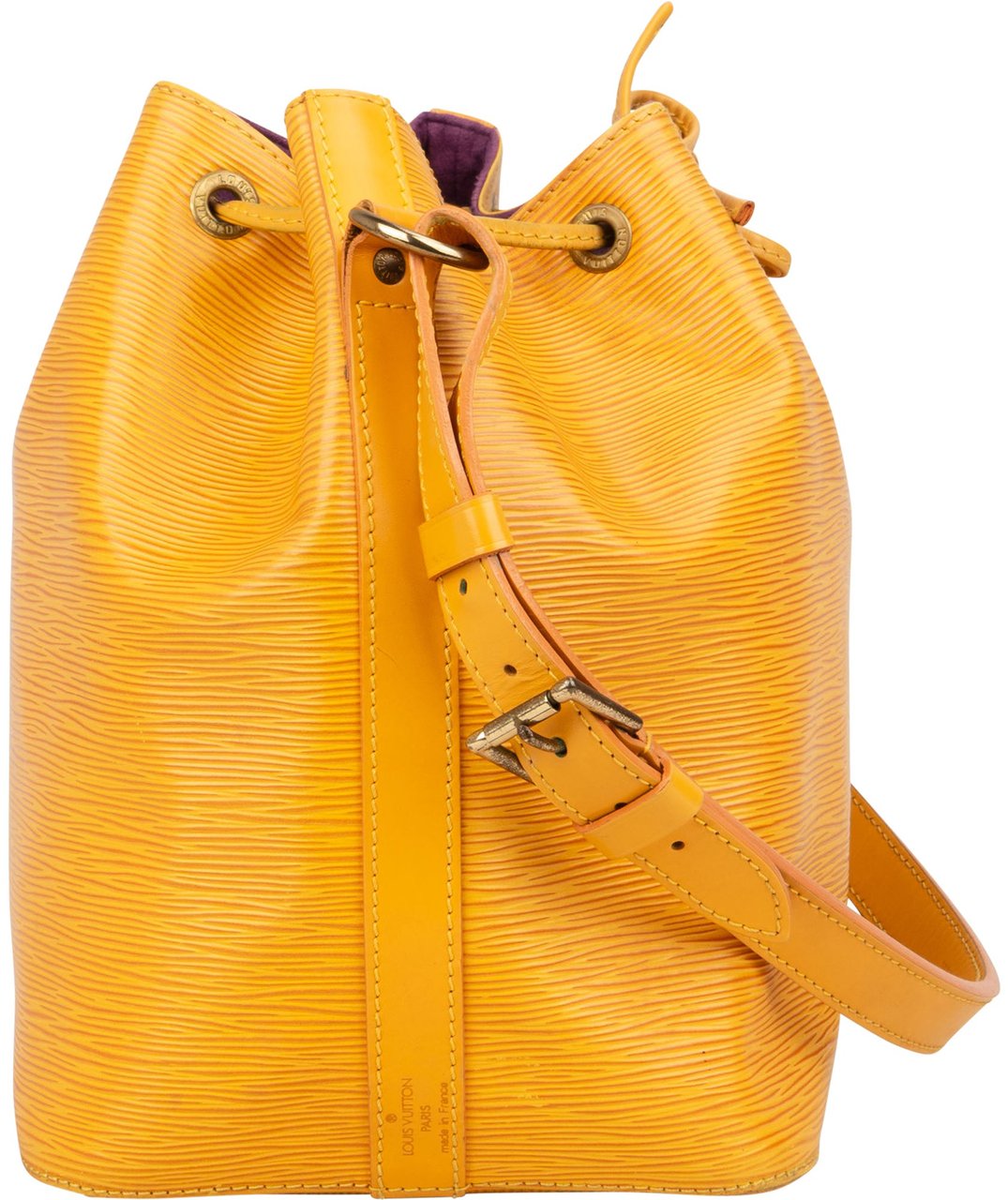 Louis Vuitton Louis Vuitton Yellow Epi Leather Sac Noe Petit Shoulder Bag Geel