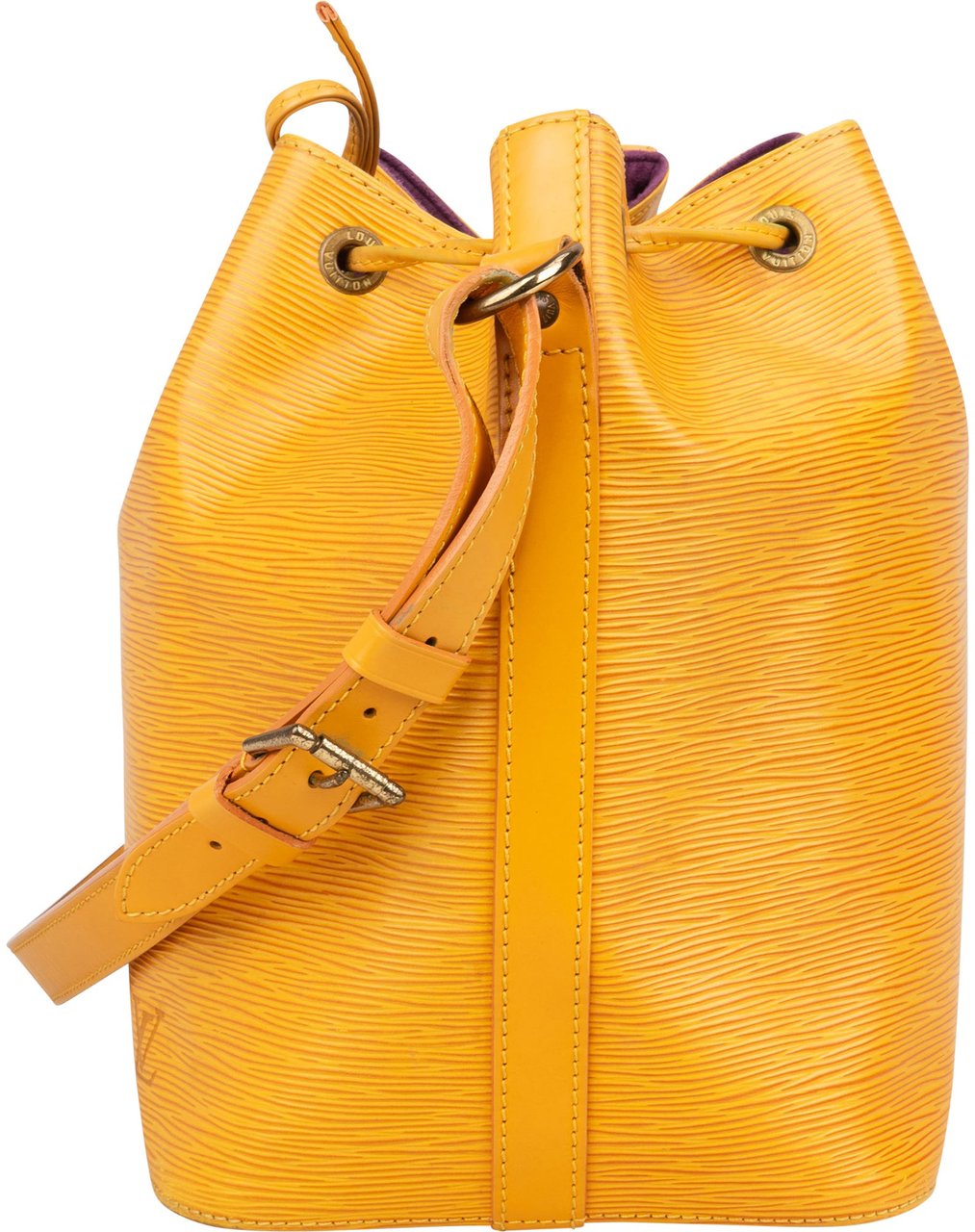 Louis Vuitton Louis Vuitton Yellow Epi Leather Sac Noe Petit Shoulder Bag Geel