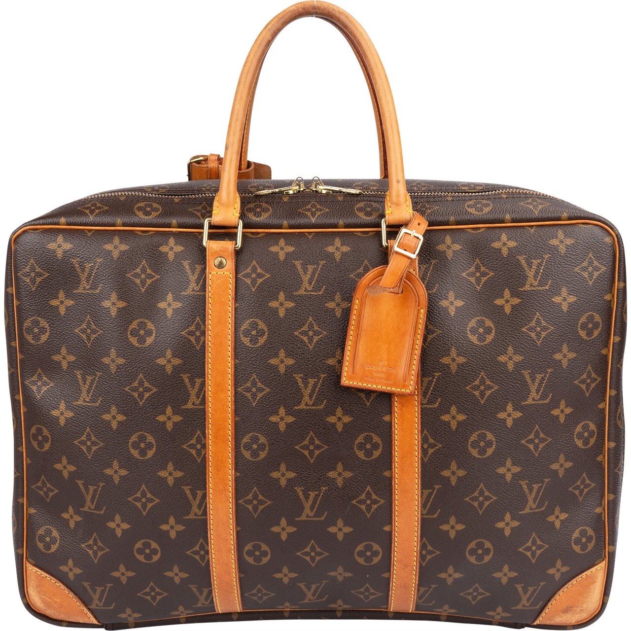 Louis Vuitton Louis Vuitton Canvas Monogram Sirius Travel Bag Bruin
