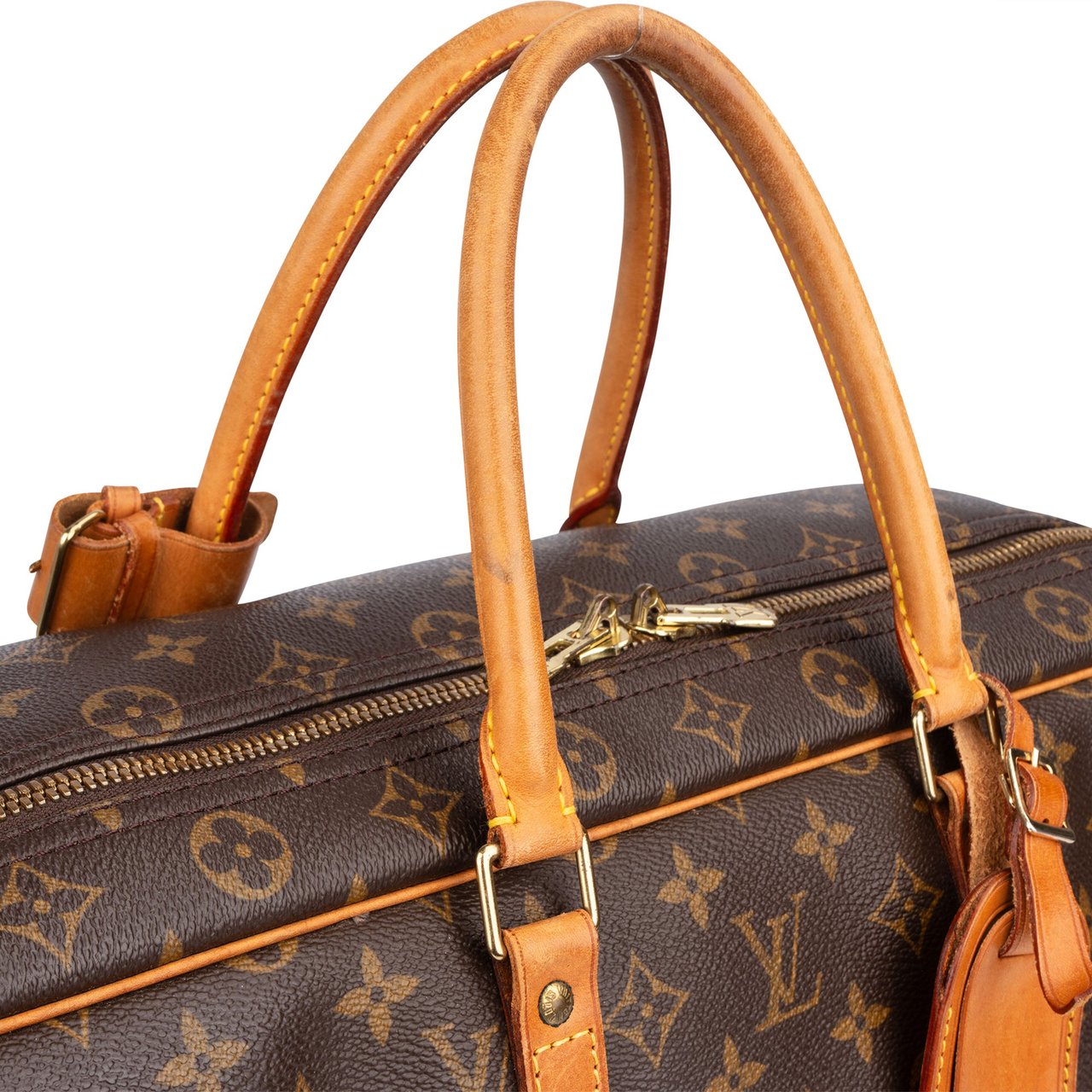 Louis Vuitton Louis Vuitton Canvas Monogram Sirius Travel Bag Bruin