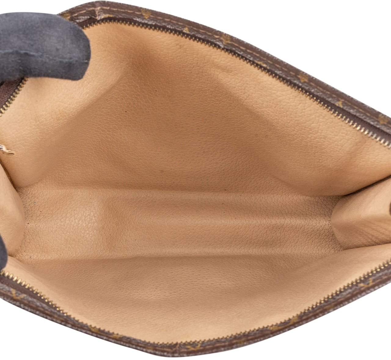 Louis Vuitton Louis Vuitton Canvas Monogram Poche Toilette Clutch Bruin