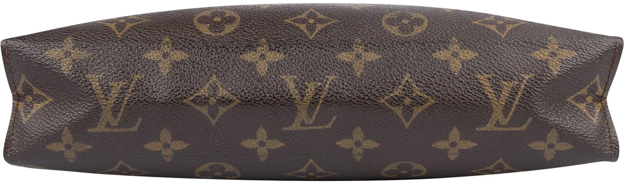 Louis Vuitton Louis Vuitton Canvas Monogram Poche Toilette 25 Clutch Bruin