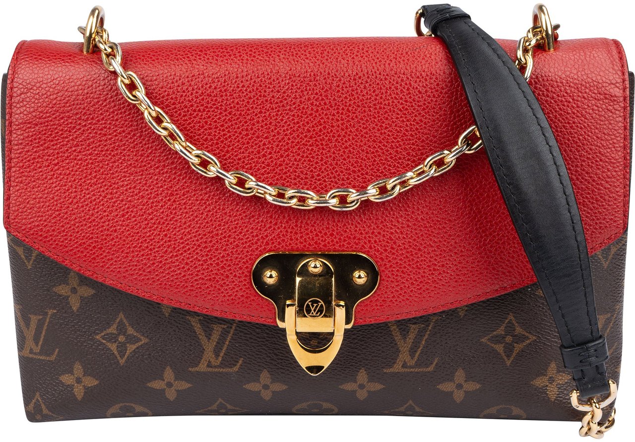 Louis Vuitton Louis Vuitton Canvas Monogram Saint Placide Crossbody Bag Bruin