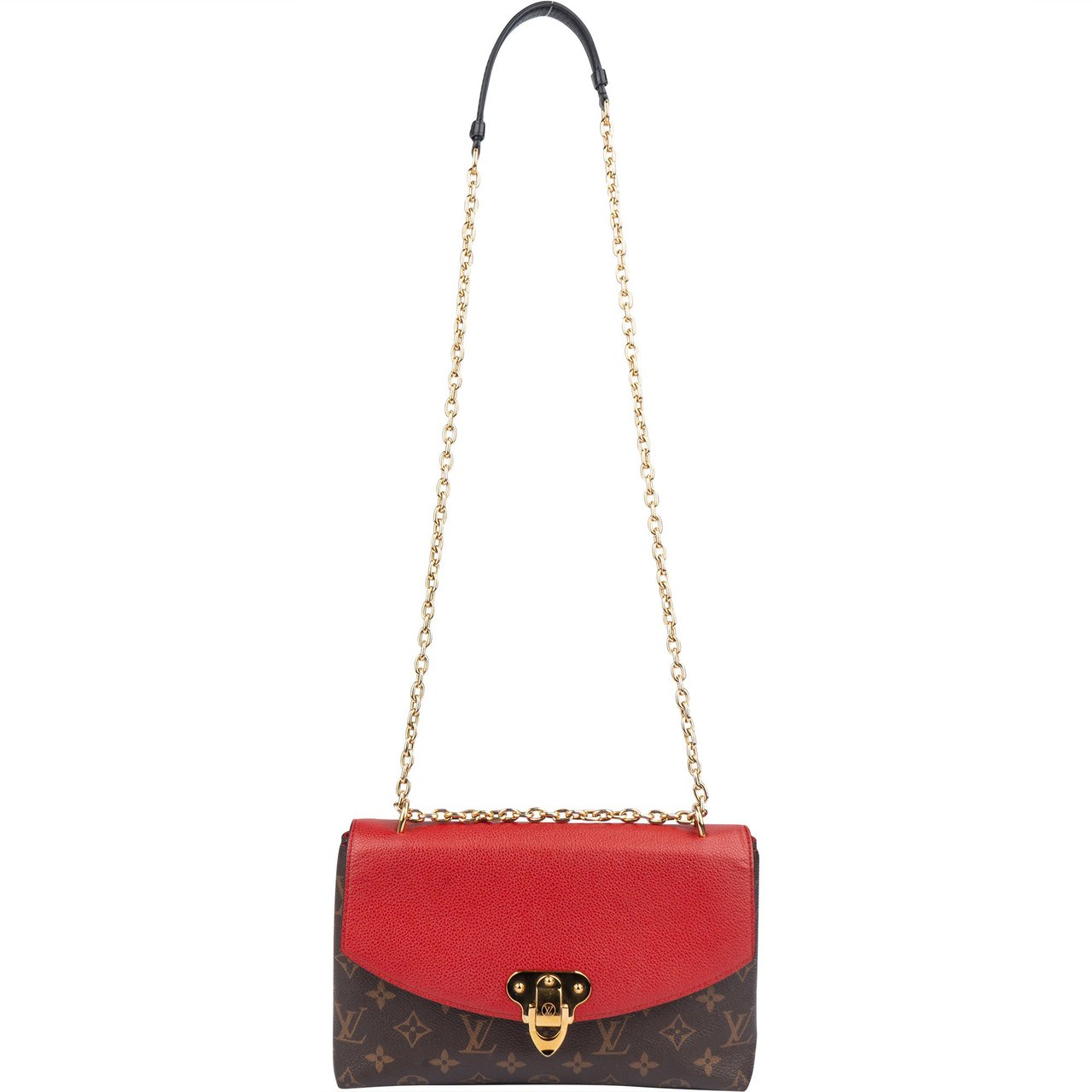 Louis Vuitton Louis Vuitton Canvas Monogram Saint Placide Crossbody Bag Bruin