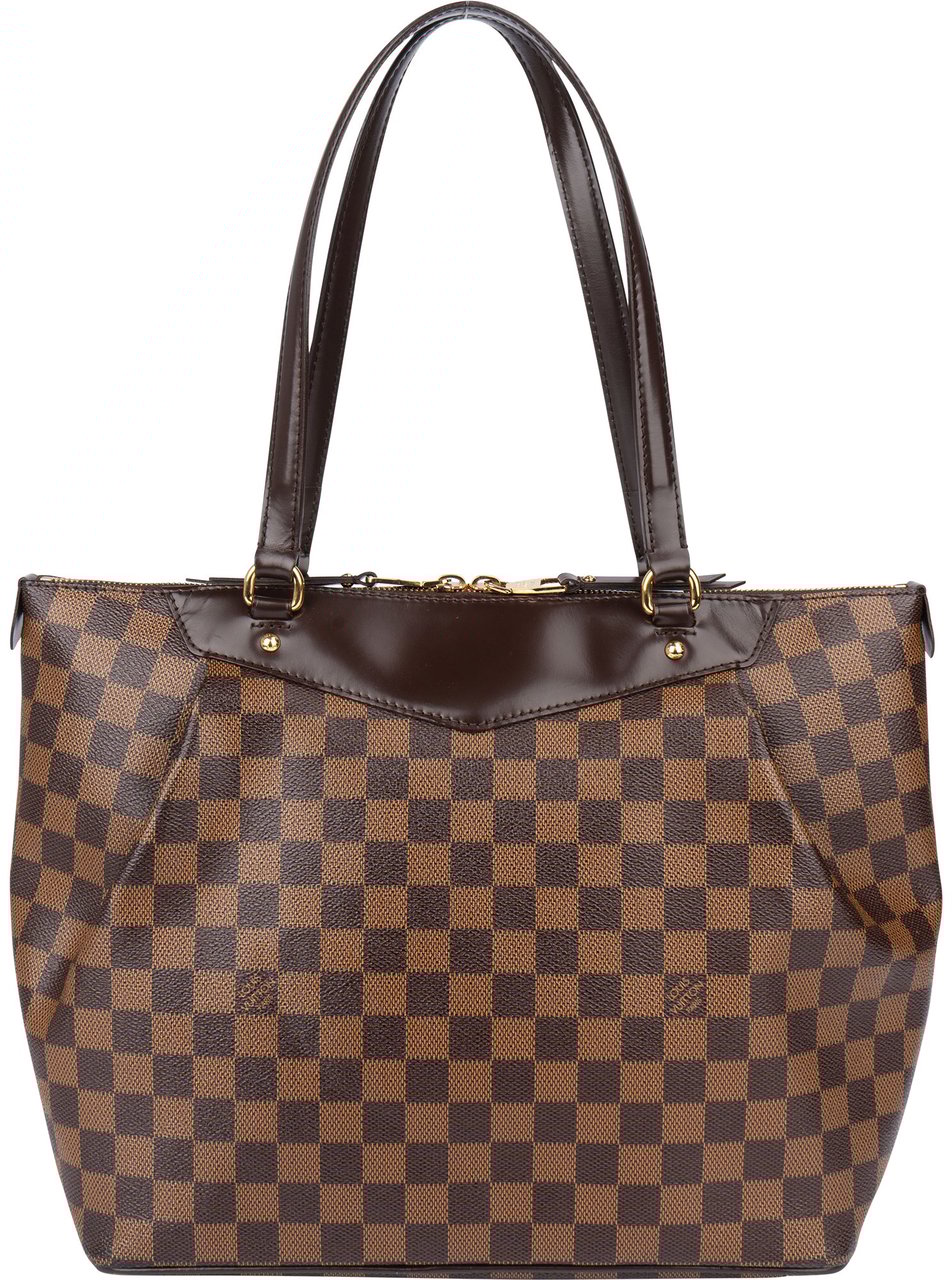 Louis Vuitton Louis Vuitton Damier Ebene Monogram Westminster GM Handbag Bruin