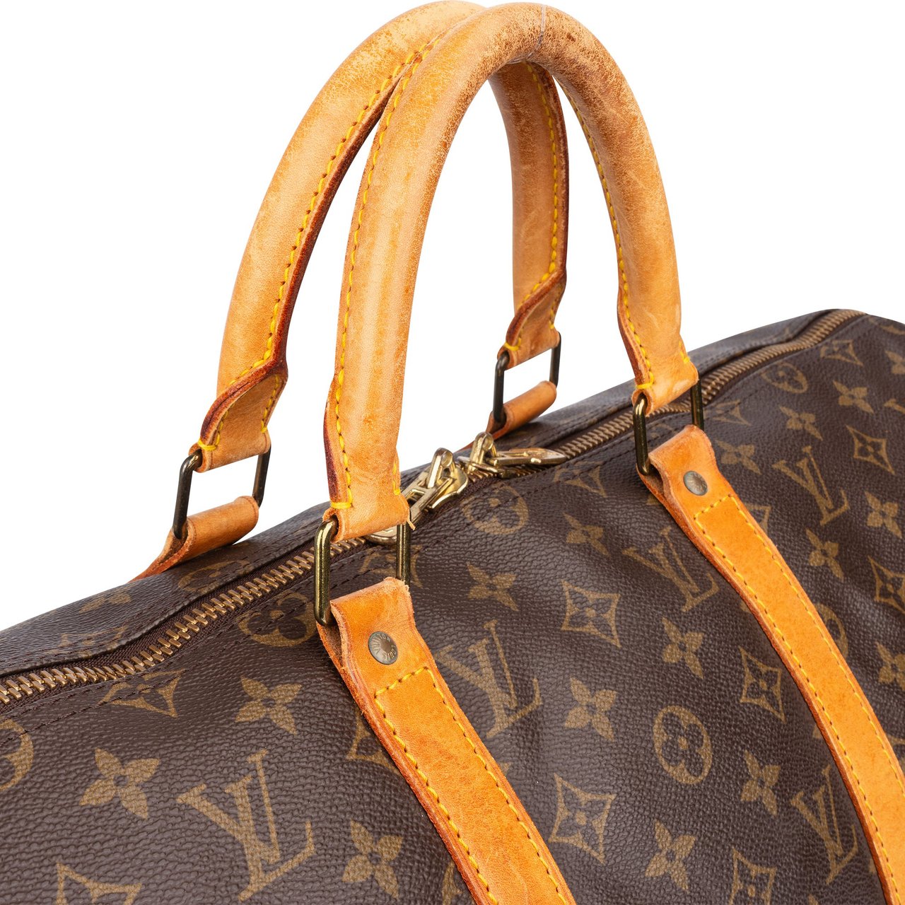 Louis Vuitton Louis Vuitton Canvas Monogram Keepall 50 Bruin