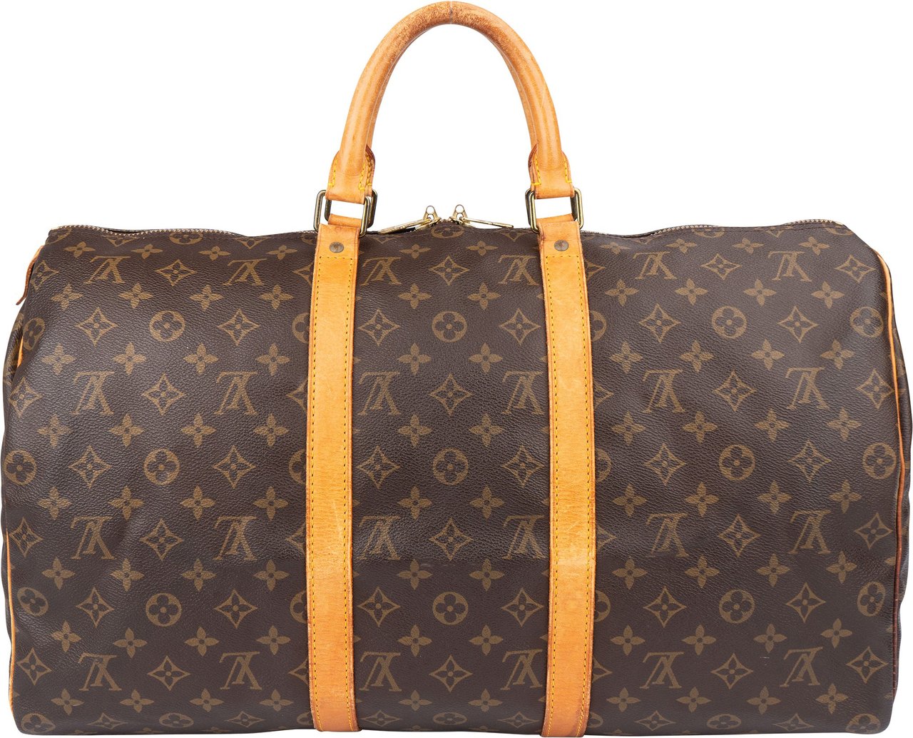 Louis Vuitton Louis Vuitton Canvas Monogram Keepall 50 Bruin