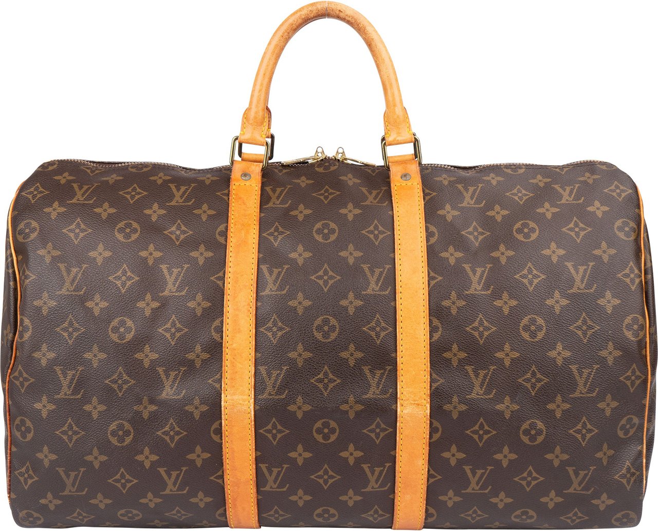 Louis Vuitton Louis Vuitton Canvas Monogram Keepall 50 Bruin