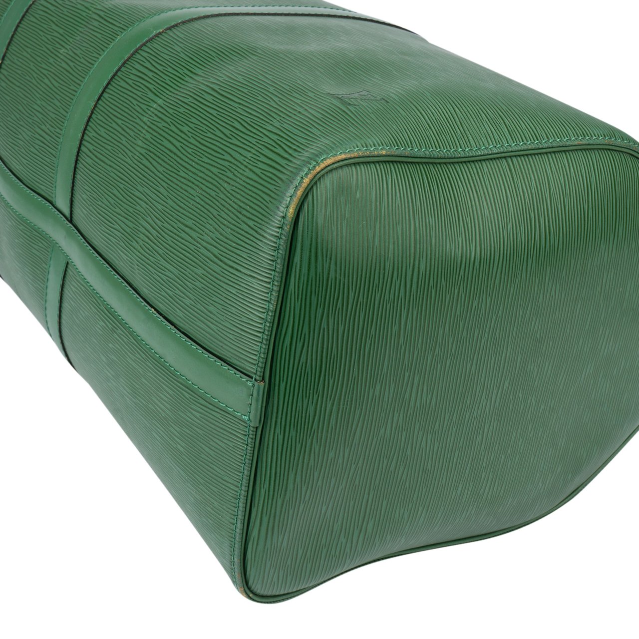 Louis Vuitton Louis Vuitton Green Epi Leather Keepall 50 Groen