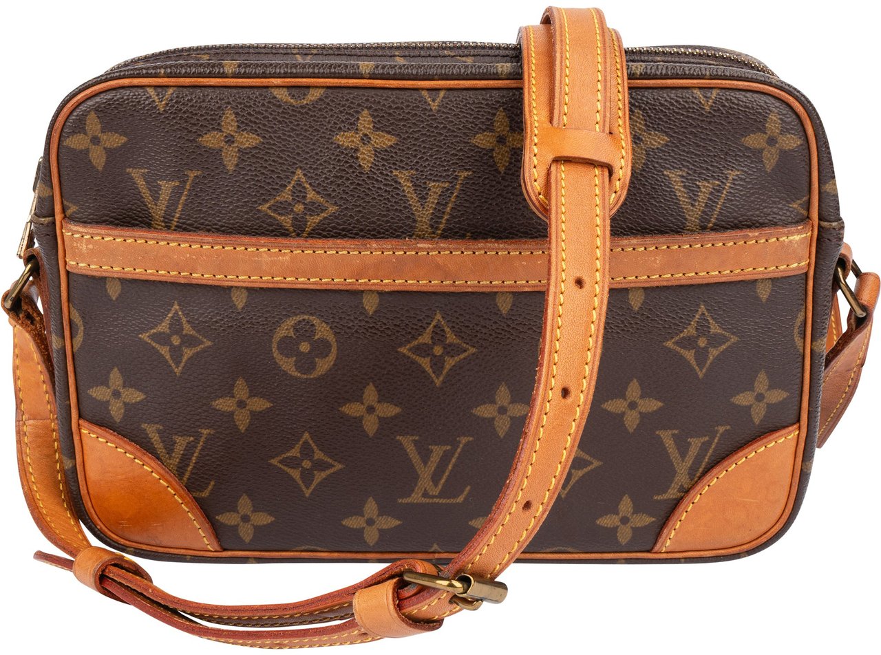 Louis Vuitton Louis Vuitton Canvas Monogram Trocadero 23 Crossbody Bag Bruin