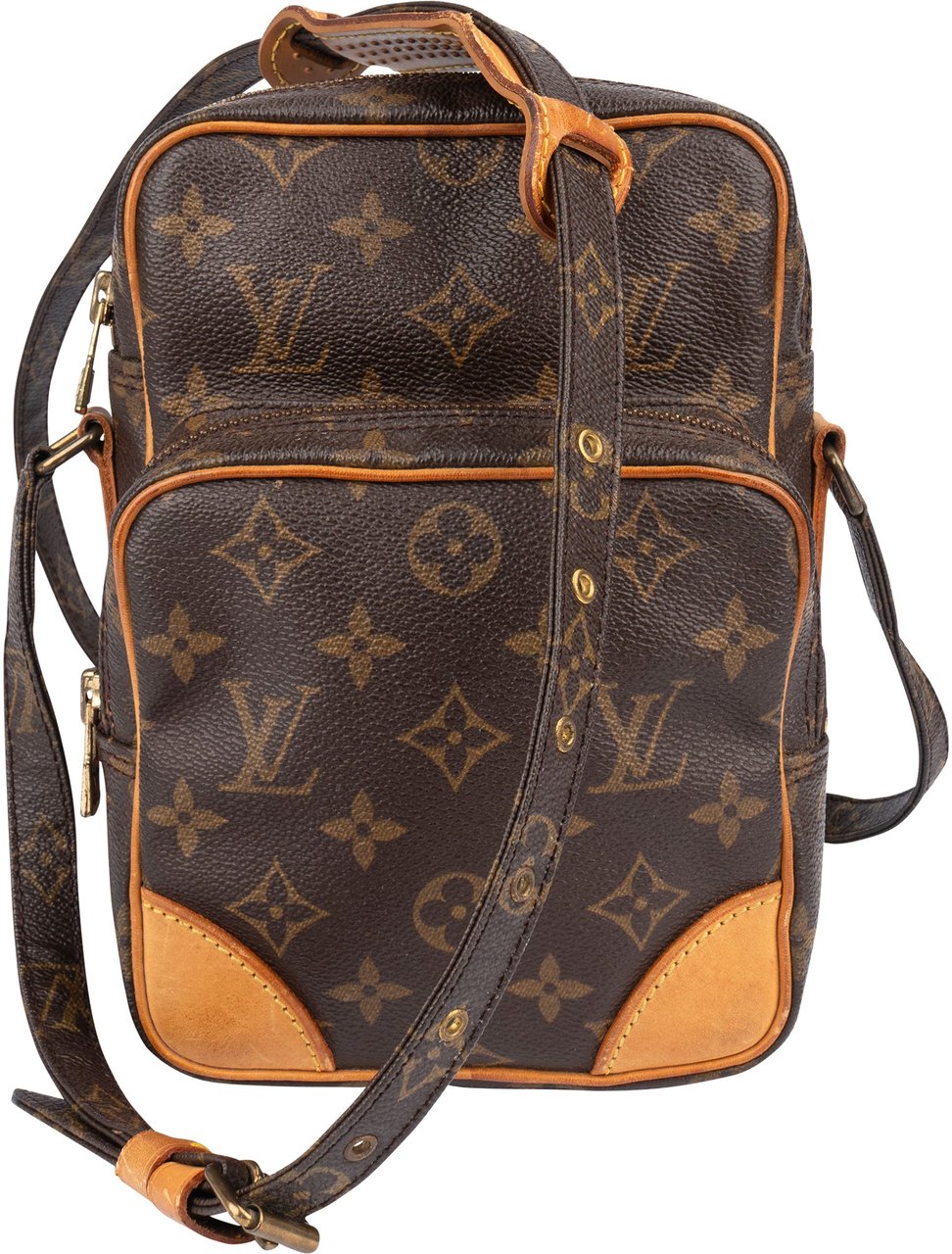 Louis Vuitton Louis Vuitton Canvas Monogram Amazon Crossbody Bruin