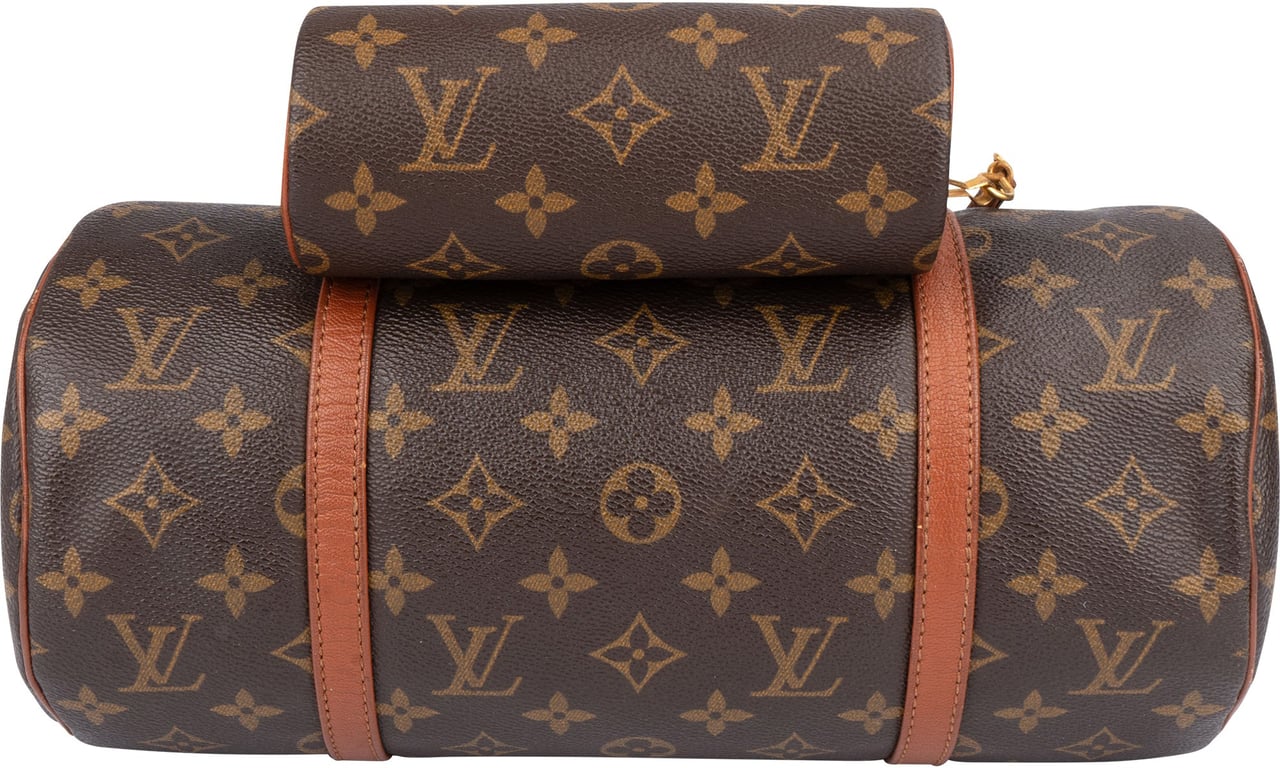 Louis Vuitton Louis Vuitton Canvas Monogram Papillon Set Handbag Bruin