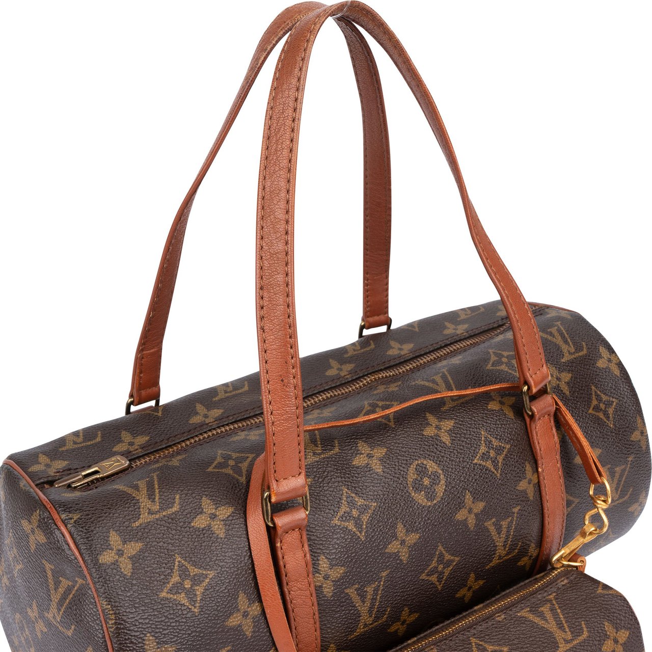 Louis Vuitton Louis Vuitton Canvas Monogram Papillon Set Handbag Bruin