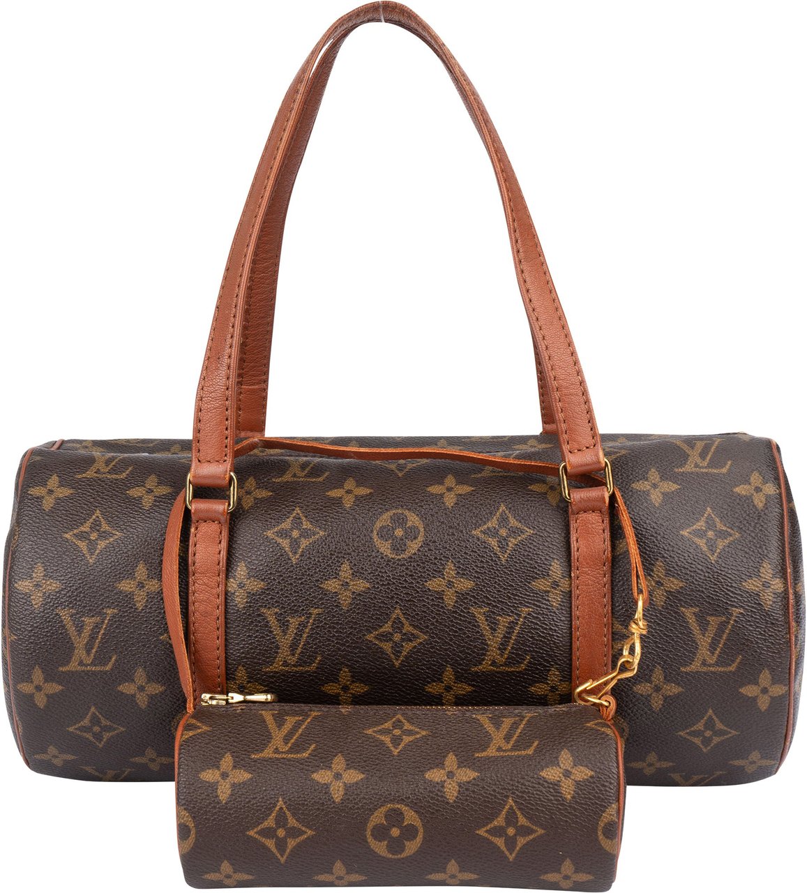 Louis Vuitton Louis Vuitton Canvas Monogram Papillon Set Handbag Bruin