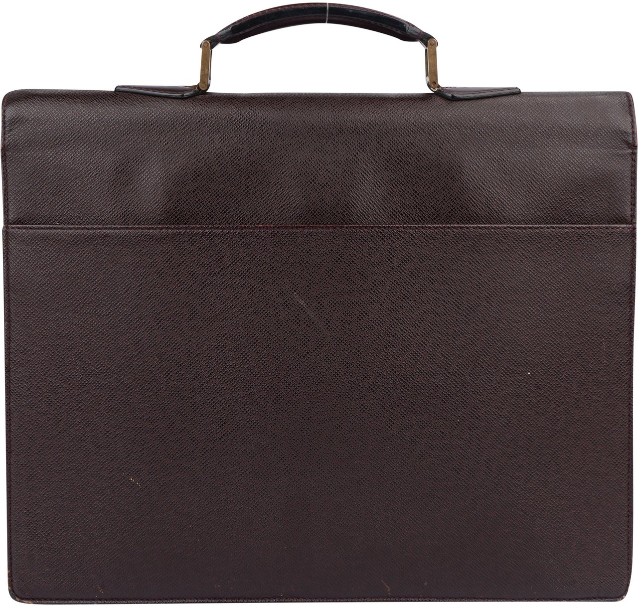 Louis Vuitton Louis Vuitton Taiga Leather Serviette Kourad Business Handbag Divers