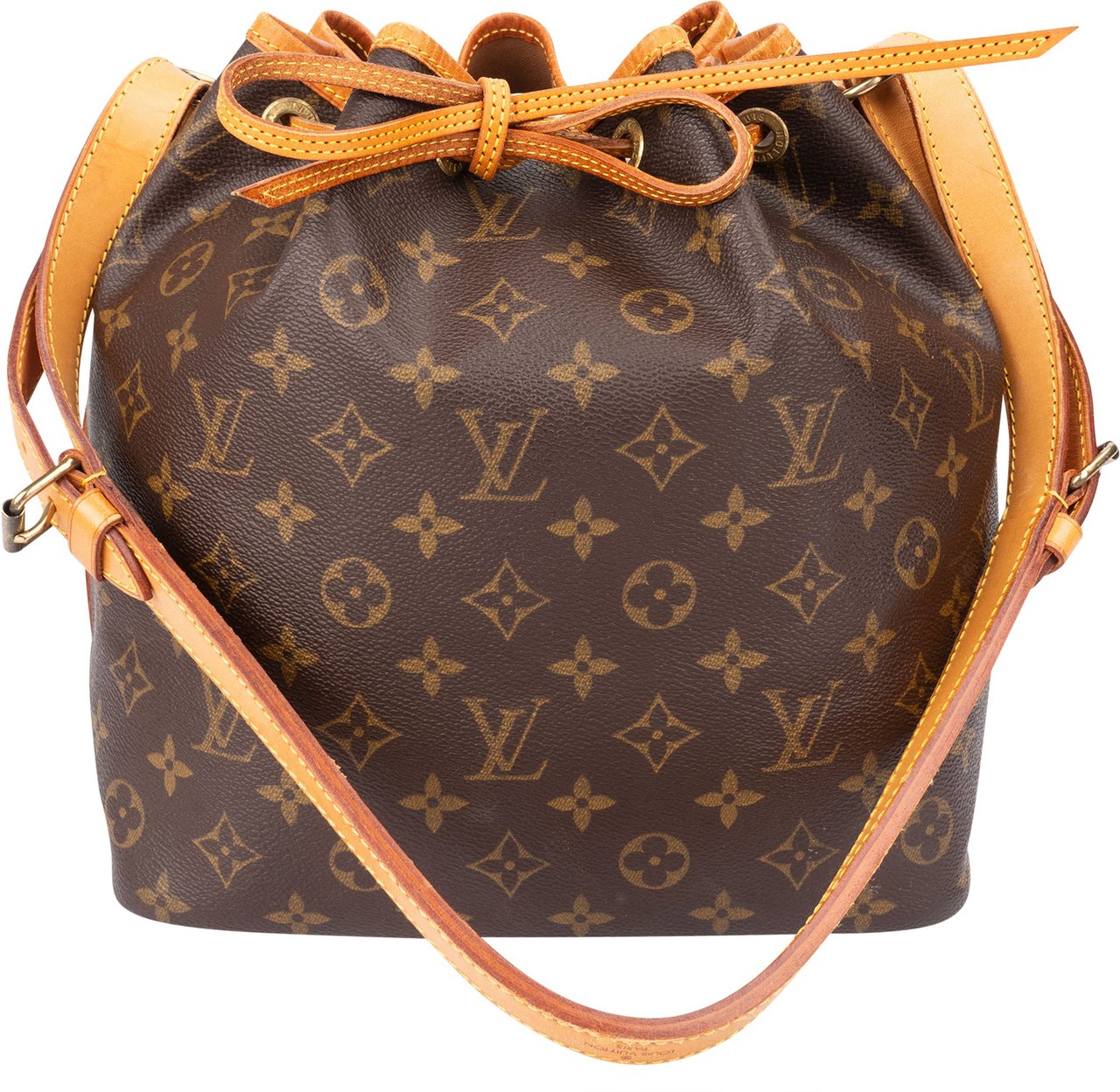 Louis Vuitton Louis Vuitton Canvas Monogram Sac Noe Petit Shoulder Bag Bruin