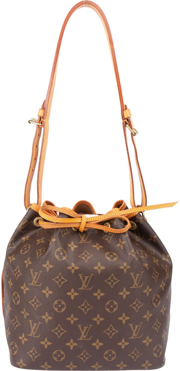 Louis Vuitton Louis Vuitton Canvas Monogram Sac Noe Petit Shoulder Bag Bruin