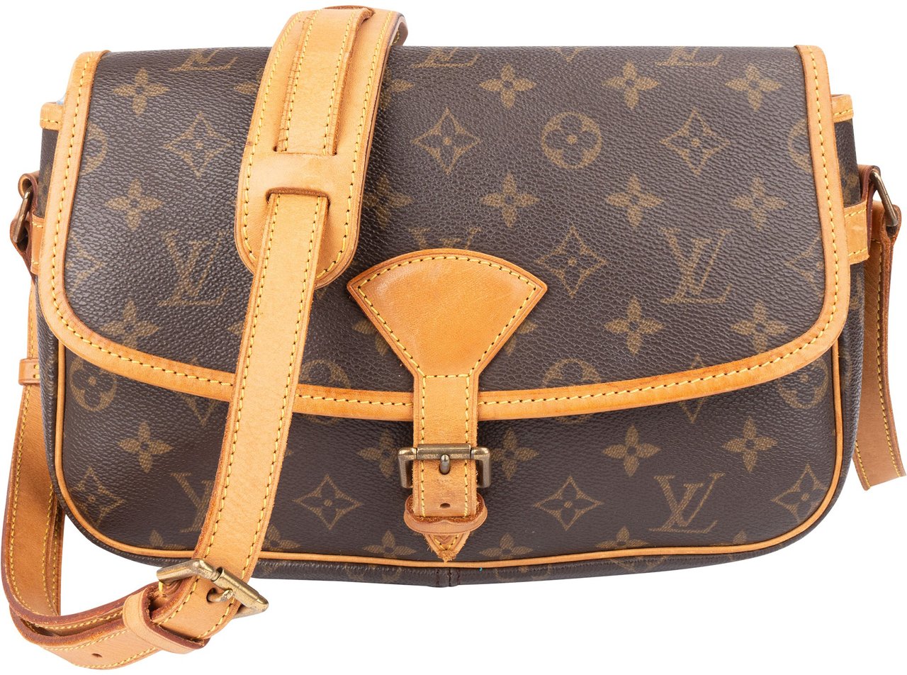 Louis Vuitton Louis Vuitton Canvas Monogram Sologne Crossbody Bag Bruin