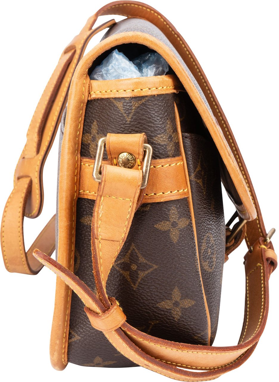 Louis Vuitton Louis Vuitton Canvas Monogram Sologne Crossbody Bag Bruin