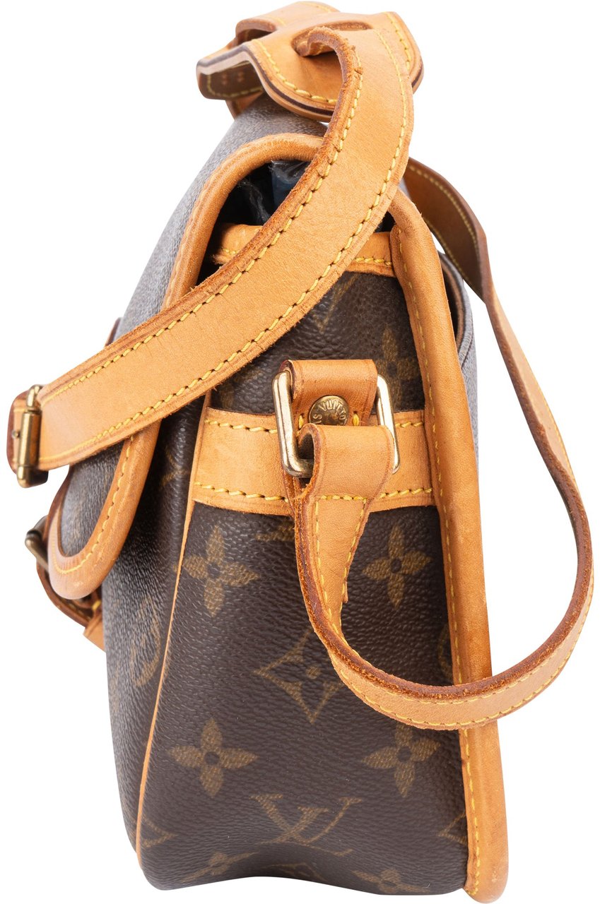 Louis Vuitton Louis Vuitton Canvas Monogram Sologne Crossbody Bag Bruin