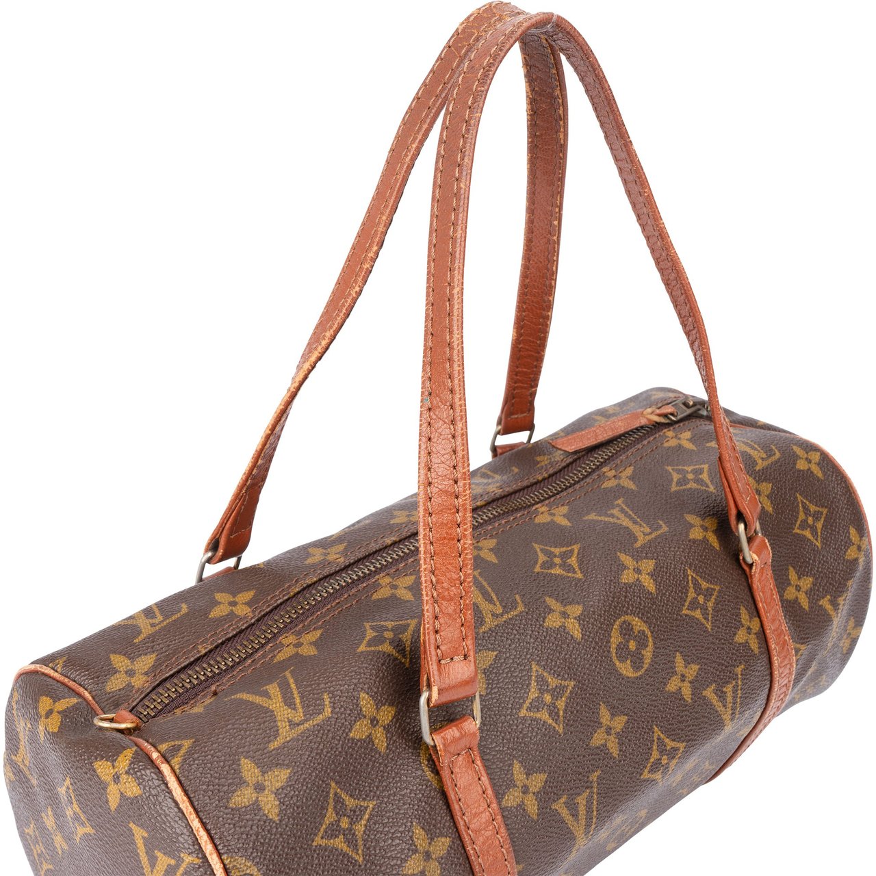 Louis Vuitton Louis Vuitton Canvas Monogram Papillon Handbag Bruin