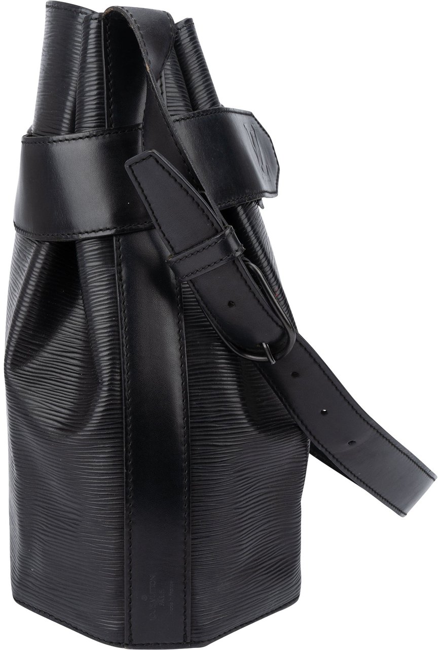 Louis Vuitton Louis Vuitton Noir Epi Leather Sac De Paule PM Shoulder Bag Zwart