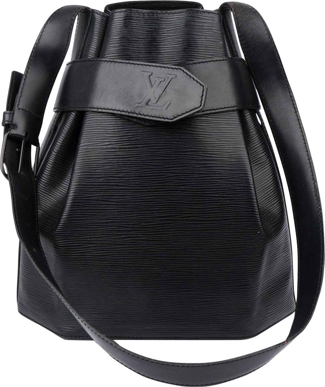Louis Vuitton Louis Vuitton Noir Epi Leather Sac De Paule PM Shoulder Bag Zwart