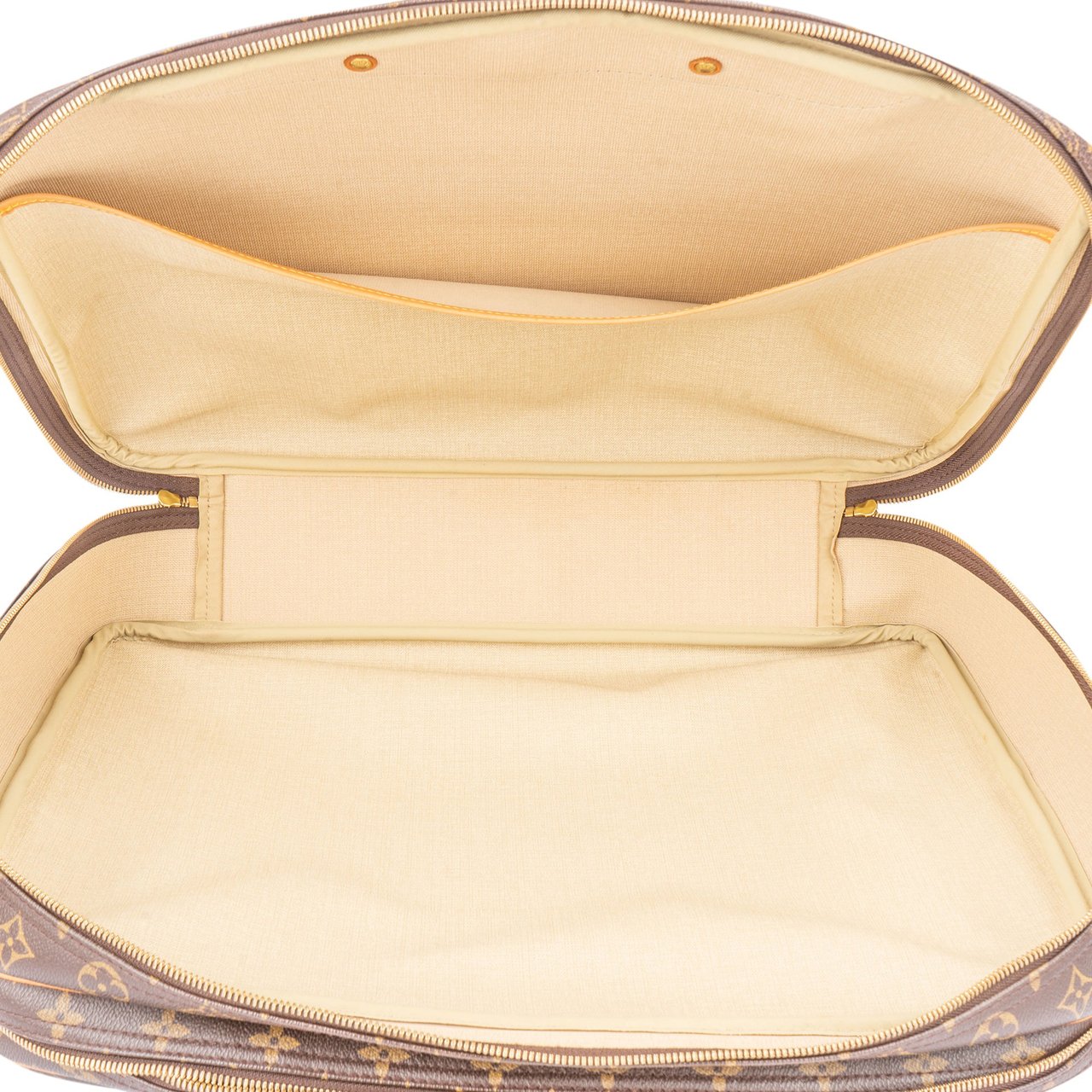 Louis Vuitton Louis Vuitton Canvas Monogram Alize Travel Bag Bruin